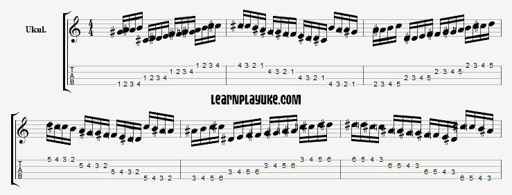 chromatic scale warmup